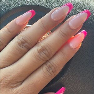Vibrant Pink Nail Polish